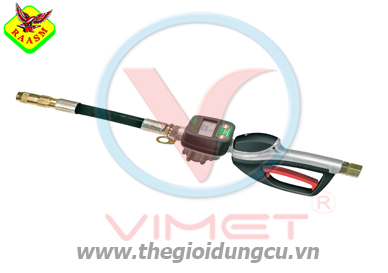 Súng bơm nhớt lưu lượng lớn có đồng hồ định lượng Raasm 37799