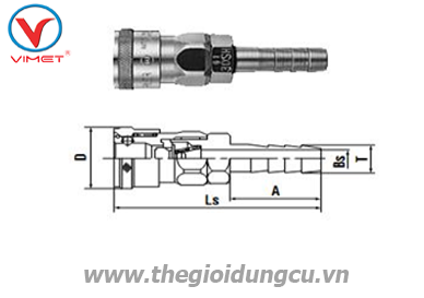 Khớp Nối Nitto 40SH