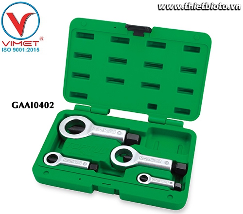 Bộ chẻ 4 chi tiết Toptul GAAI0402