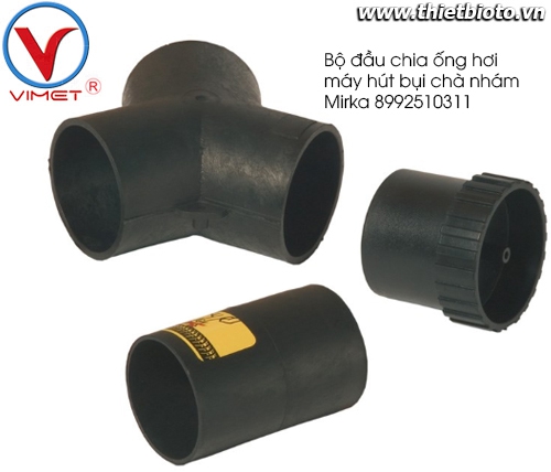 Bộ chia hơi và ống hút bụi cho máy chà nhám hút bụi Mirka 8992510311