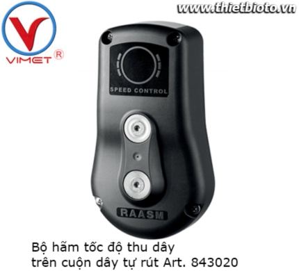 Bộ hãm tốc độ khi thu dây trên cuộn dây tự rút Raasm 843020