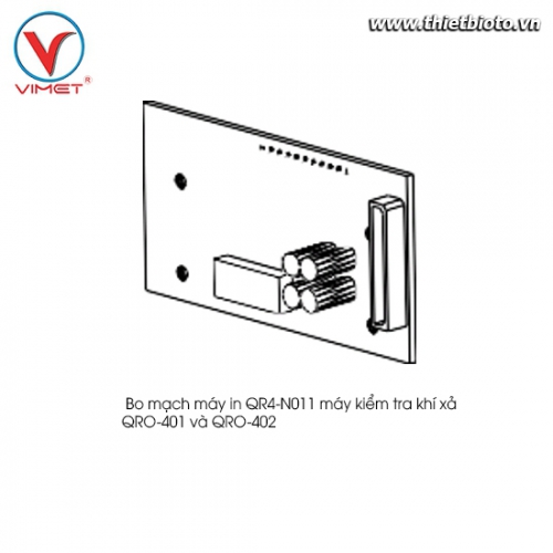 Bo mạch máy in máy kiểm tra khí xả QRO-401 và QRO-402