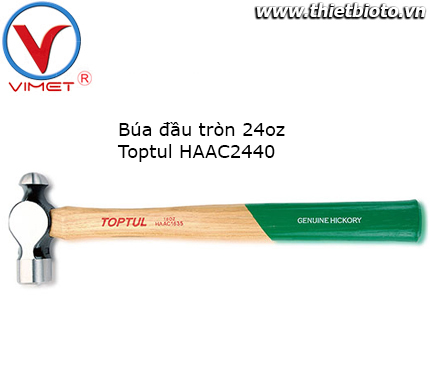 Búa đầu tròn 24oz Toptul HAAC2440