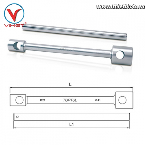 Cây vặn 2 đầu mở bánh xe Toptul CTIB3517