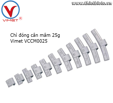 Chì đóng cân mâm 25g VCCM0025