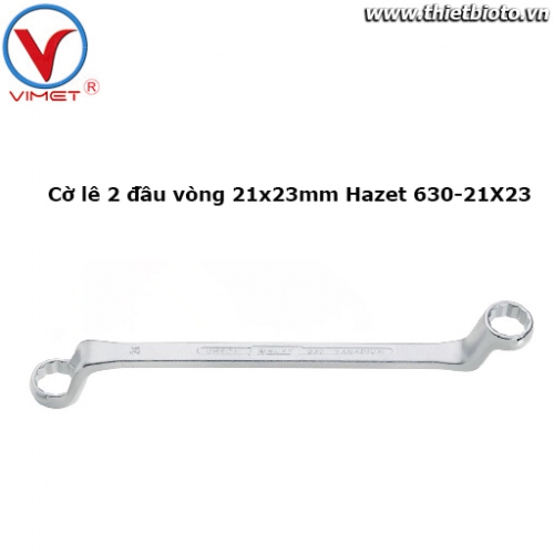 Cờ lê 2 đầu vòng 21x23mm Hazet 630-21X23