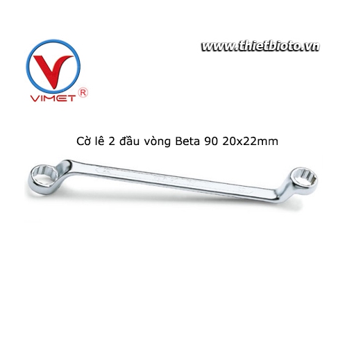 Cờ lê 2 đầu vòng Beta 90 20x22mm
