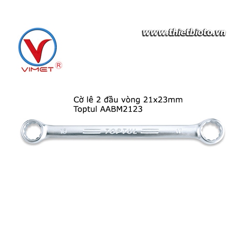 Cờ lê 2 đầu vòng Toptul AABM2123