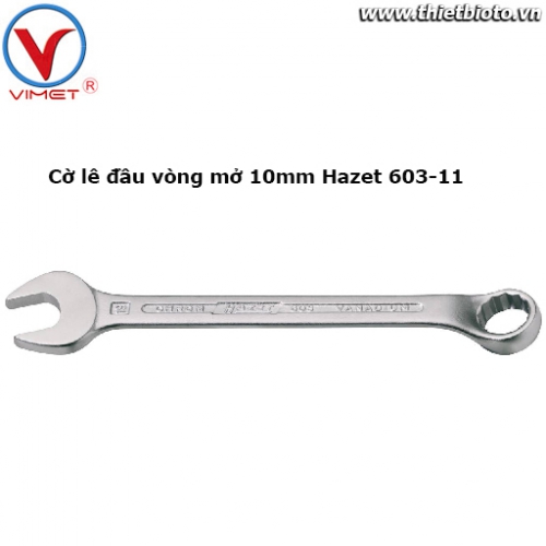 Cờ lê đầu vòng mở 11mm Hazet 603-11