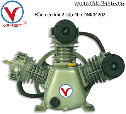 Đầu máy nén khí 2 cấp 4hp DNK04202