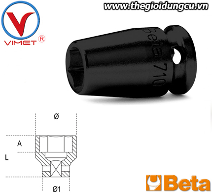 Đầu tuýp Beta 710 7
