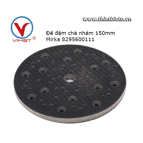 Đế chà nhám tròn 150mm 67H 10mm