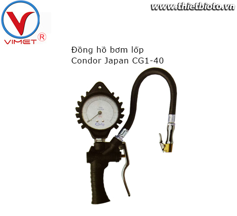 Đồng hồ bơm lốp Condor CG1-40