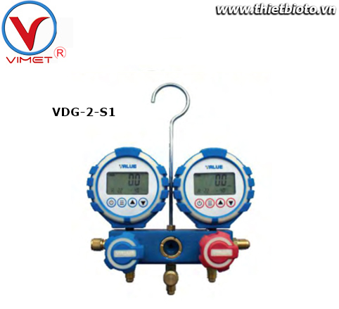Đồng hồ điện tử nạp gas lạnh Value VDG-2-S1