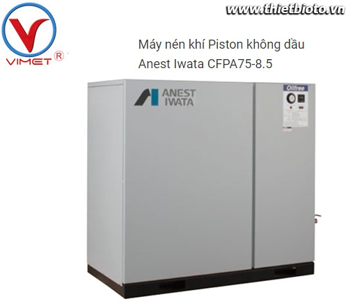 Máy nén khí Piston không dầu Anest Iwata CFPA75-8.5