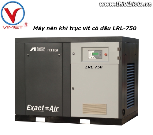 Máy nén khí trục vít có dầu LRL-750