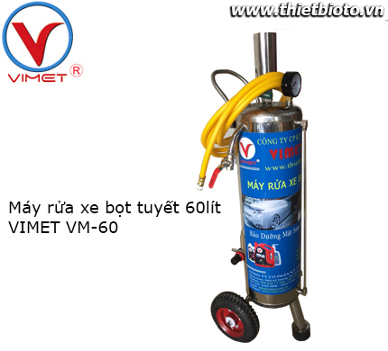 Máy rửa xe bọt tuyết 60 lit Vimet VM-60