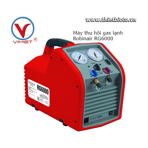 Máy thu hồi gas lạnh Robinair RG6000