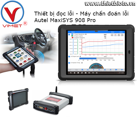 Thiết bị đọc lỗi Autel MaxiSYS 908 Pro
