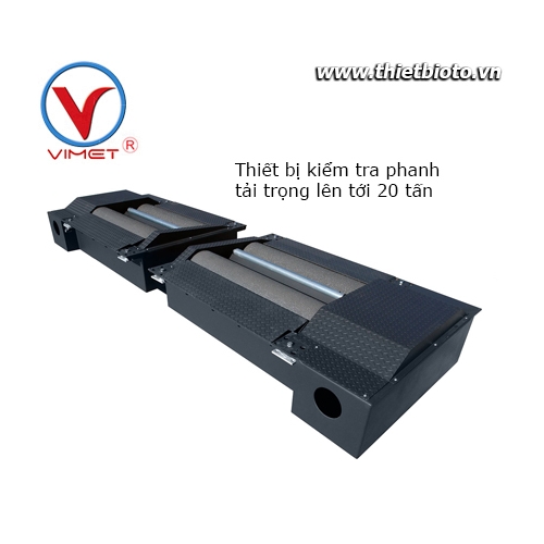 Thiết bị kiểm tra phanh tải trọng lên tới 20 tấn Vamag