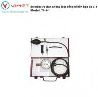 Bộ kiểm tra chân không loại đồng hồ hỗn hợp TB-3-1