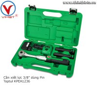 Bộ cần siết lực dùng Pin 3/8 Toptul KPEA1236