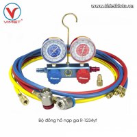 Bộ đồng hồ nạp ga R-1234yf
