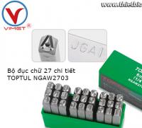 Bộ đục chữ 27 chi tiết Toptul NGAW2703