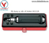 Bộ dụng cụ vặn vít koken AG112A