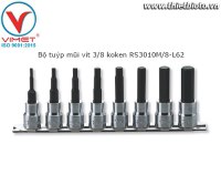 Bộ tuýp mũi vít 3/8 koken RS3010M/8-L62