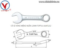 Cờ lê vòng miệng ngắn 19mm TOPTUL AAAF1919