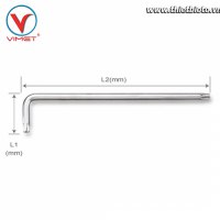 Lục giác L đầu sao T15 Toptul AIAL1508