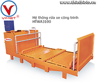 Máy rửa xe công trình tự động HTWA3100