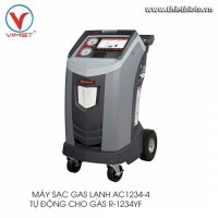 Máy sạc gas lạnh AC1234-4 tự động cho gas R-1234yf