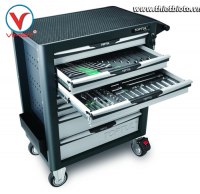 Tủ đồ nghề sửa chữa 7 ngăn 261pcs Toptul GV-26109