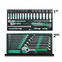 Tủ dụng cụ 4 ngăn 82 chi tiết GCAZ0024