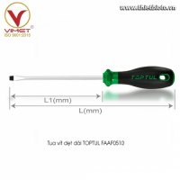 Tua vít dẹt dài TOPTUL FAAF0510