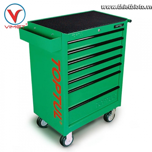 Tủ đồ nghề sửa chữa 7 ngăn 227pcs Toptul GCAJ0012