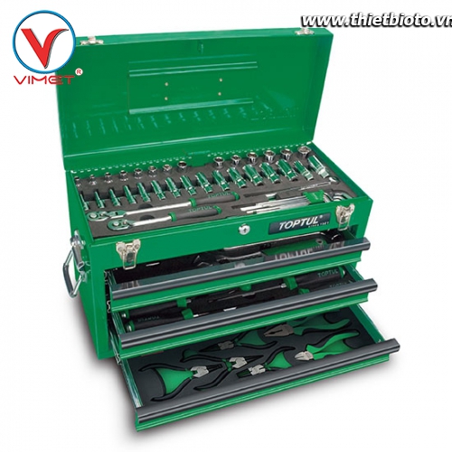 Tủ dụng cụ 4 ngăn 82 chi tiết Toptul GCAZ0047
