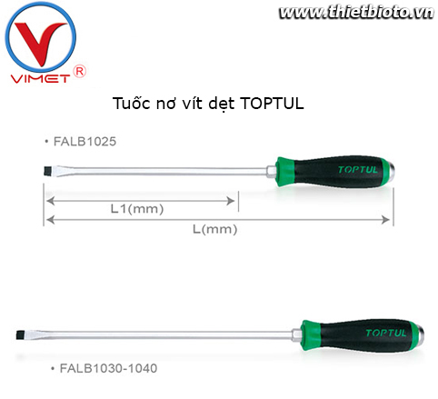 Vít dẹt Toptul FALB1025