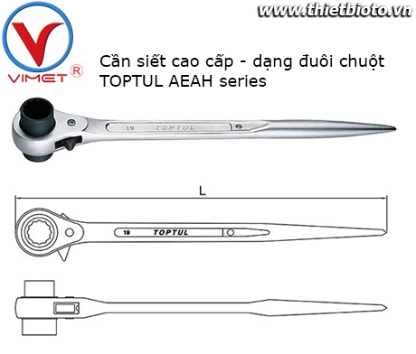 Tuýp đuôi chuột 10x13mm TOPTUL AEAH1013