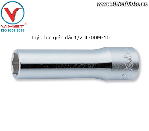 Tuýp lục giác dài 1/2 4300M-10