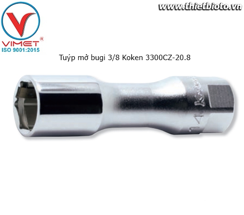 Tuýp mở bugi 3/8 Koken 3300CZ-20.8